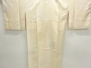 未使用品　貝桶模様織出し長襦袢